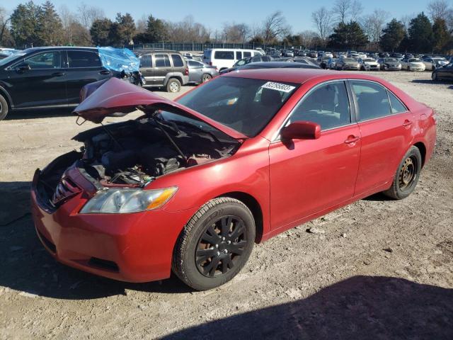 4T4BE46K89R103572 - 2009 TOYOTA CAMRY BASE RED photo 1