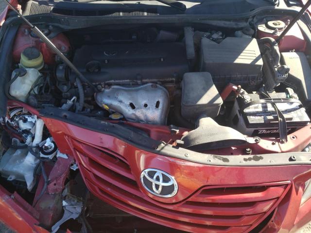 4T4BE46K89R103572 - 2009 TOYOTA CAMRY BASE RED photo 11