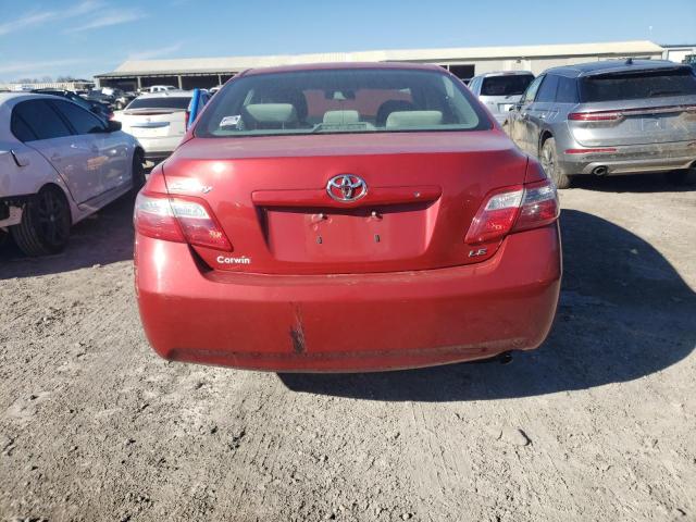 4T4BE46K89R103572 - 2009 TOYOTA CAMRY BASE RED photo 6