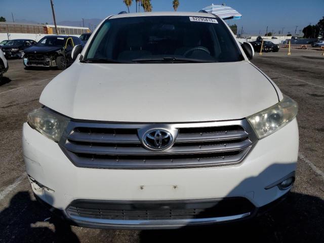 5TDZK3EH4DS094730 - 2013 TOYOTA HIGHLANDER BASE Սպիտակ լուսանկար 5