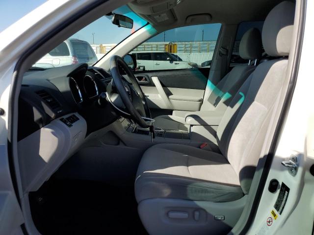 5TDZK3EH4DS094730 - 2013 TOYOTA HIGHLANDER BASE Սպիտակ լուսանկար 7