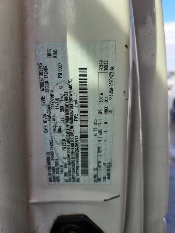 1FTRE14W06DA06511 - 2006 FORD ECONOLINE E150 VAN თეთრი ფოტო 12