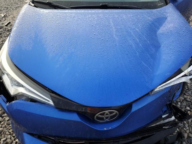 NMTKHMBX4JR023037 - 2018 TOYOTA C-HR XLE Mavi fotoğraf 12