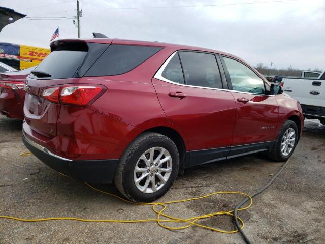 3GNAXKEV1KS556188 - 2019 CHEVROLET EQUINOX LT RED photo 3