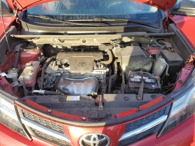 JTMBFREVXFJ040928 - 2015 TOYOTA RAV4 LE RED photo 12