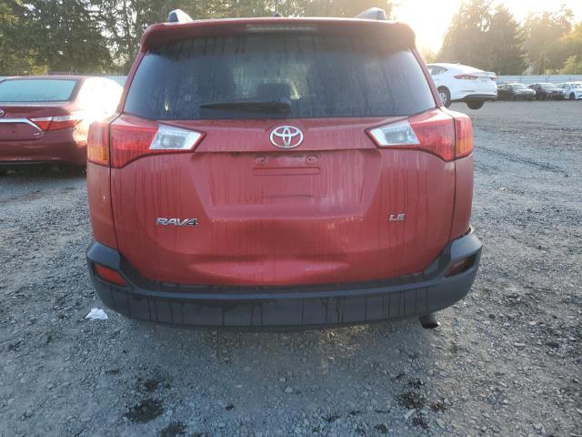 JTMBFREVXFJ040928 - 2015 TOYOTA RAV4 LE RED photo 6
