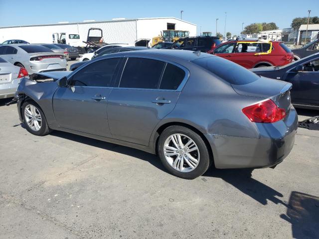JN1CV6AP7BM508333 - 2011 INFINITI G37 BASE GRAY photo 2