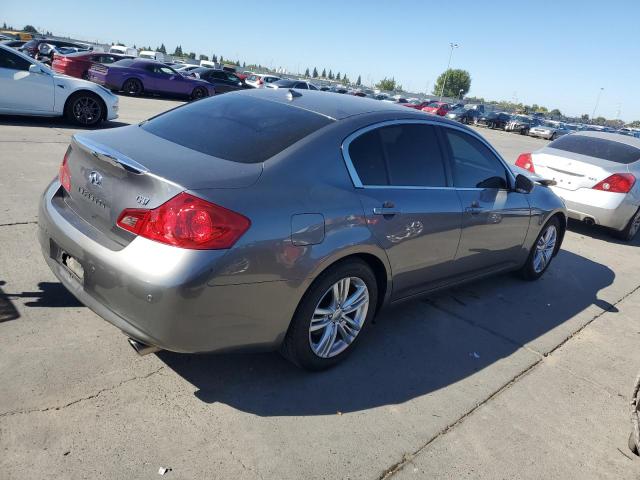 JN1CV6AP7BM508333 - 2011 INFINITI G37 BASE GRAY photo 3