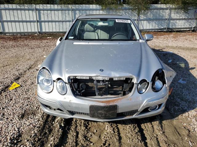 WDBUF87X67X222687 - 2007 MERCEDES-BENZ E 350 4MATIC SILVER photo 5