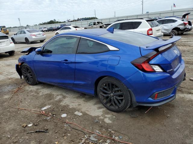 2HGFC3A53LH750443 - 2020 HONDA CIVIC SI BLUE photo 2