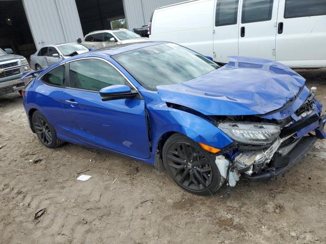 2HGFC3A53LH750443 - 2020 HONDA CIVIC SI BLUE photo 4