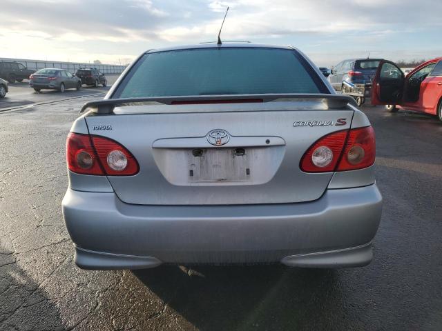 1NXBR30E18Z028854 - 2008 TOYOTA COROLLA CE SILVER photo 6