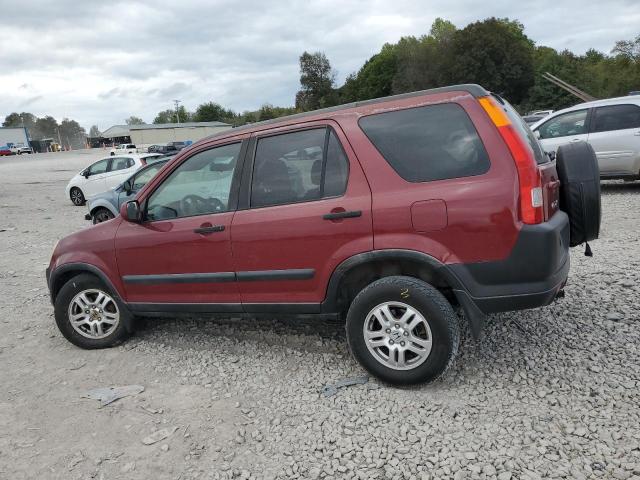 JHLRD78822C010158 - 2002 HONDA CR-V EX BURGUNDY photo 2