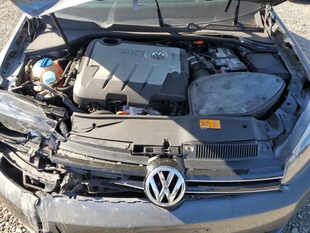 3VWPL7AJ3EM601913 - 2014 VOLKSWAGEN JETTA TDI Gri fotoğraf 12