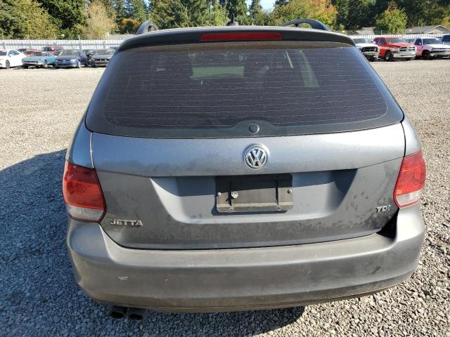 3VWPL7AJ3EM601913 - 2014 VOLKSWAGEN JETTA TDI Gri fotoğraf 6