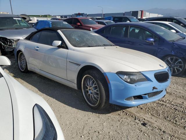 WBAEB53529C224366 - 2009 BMW 650 I WHITE photo 4