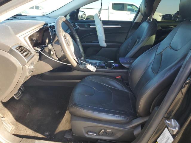 3FA6P0K95ER380421 - 2014 FORD FUSION TITANIUM BLACK photo 7