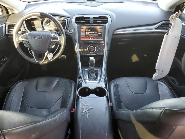 3FA6P0K95ER380421 - 2014 FORD FUSION TITANIUM BLACK photo 8