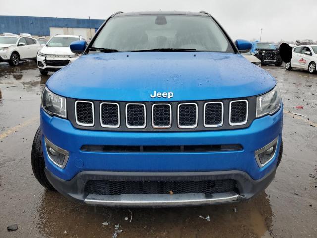 3C4NJDCB8LT228374 - 2020 JEEP COMPASS LIMITED BLUE photo 5