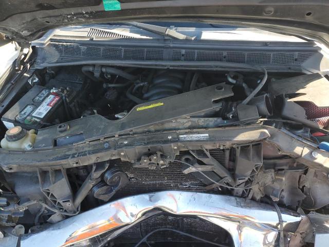 1N6AA0ED5EN515046 - 2014 NISSAN TITAN S GRAY photo 11