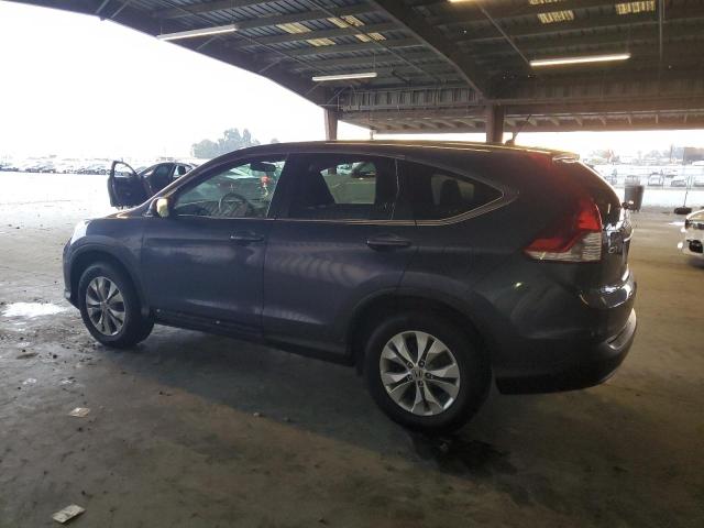 JHLRM3H58CC011749 - 2012 HONDA CR-V EX BLUE photo 2