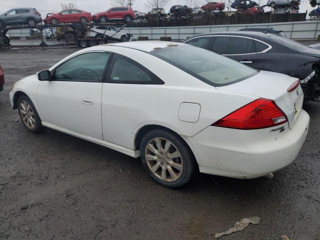 1HGCM82687A001677 - 2007 HONDA ACCORD EX WHITE photo 2