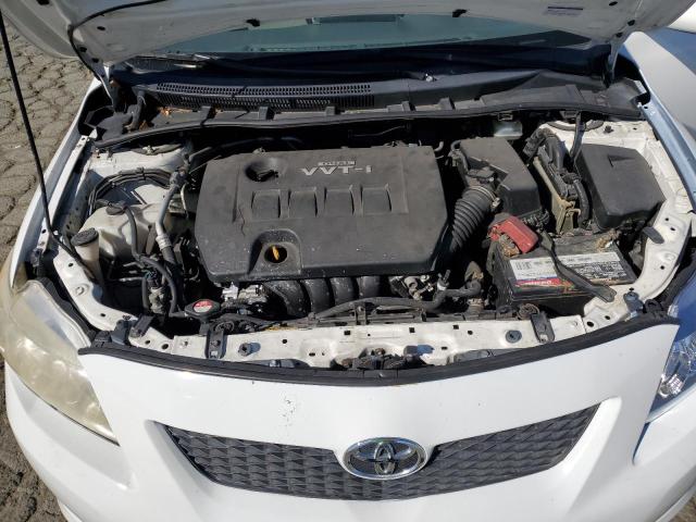 JTDBL40E39J049378 - 2009 TOYOTA COROLLA BASE أبيض صورة 11