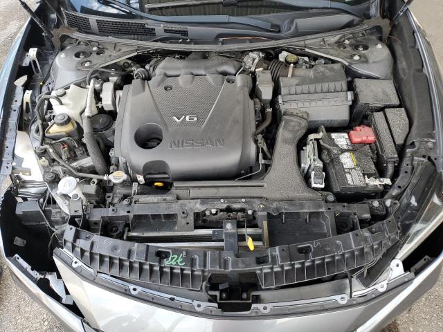 1N4AA6AV3KC380117 - 2019 NISSAN MAXIMA S GRAY photo 11