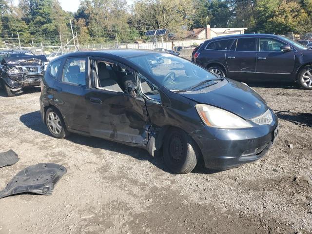 JHMGE88229S020674 - 2009 HONDA FIT BLACK photo 4
