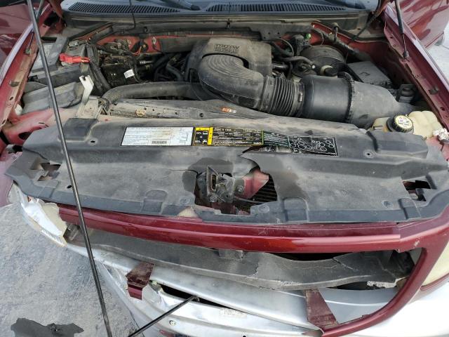 1FTRX17L63KA95147 - 2003 FORD F150 BURGUNDY photo 11