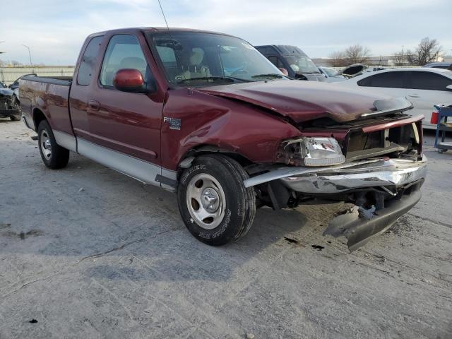 1FTRX17L63KA95147 - 2003 FORD F150 BURGUNDY photo 4