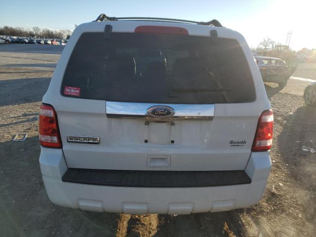 1FMCU0E72AKA05502 - 2010 FORD ESCAPE LIMITED WHITE photo 6