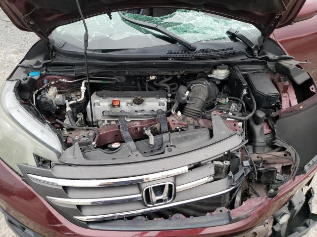 5J6RM3H55CL046577 - 2012 HONDA CR-V EX BURGUNDY photo 11