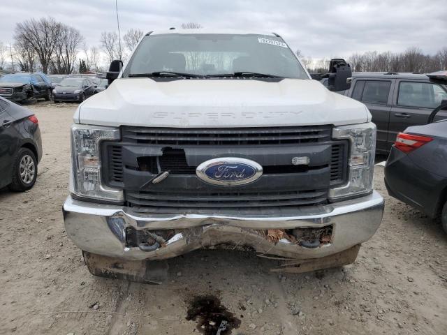 1FT7W2BT3KED14912 - 2019 FORD F250 SUPER DUTY WHITE photo 5