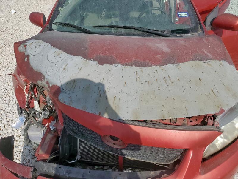 1NXBU4EE0AZ327660 - 2010 TOYOTA COROLLA BASE Czerwony zdjęcie 11