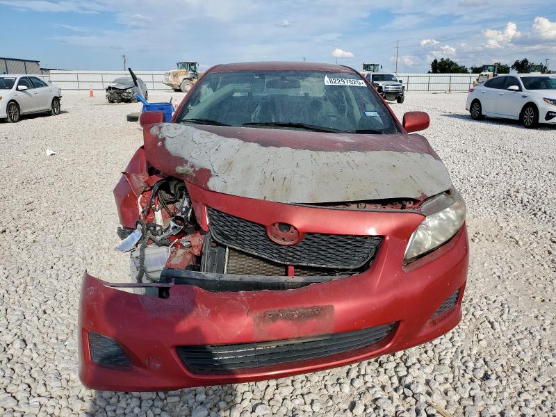 1NXBU4EE0AZ327660 - 2010 TOYOTA COROLLA BASE Czerwony zdjęcie 5
