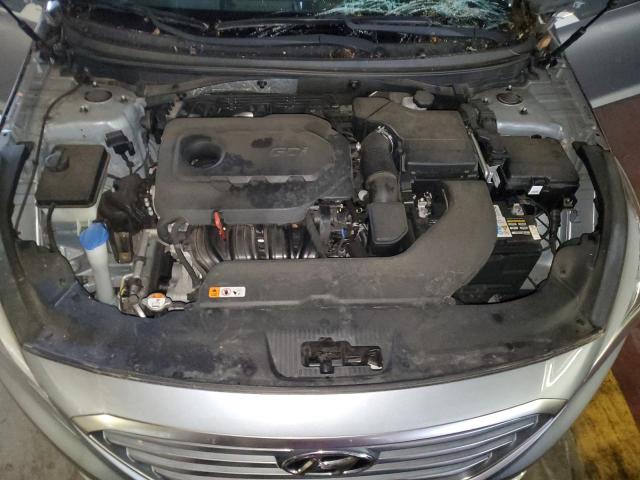 5NPE24AF4HH438187 - 2017 HYUNDAI SONATA SE GRAY photo 11