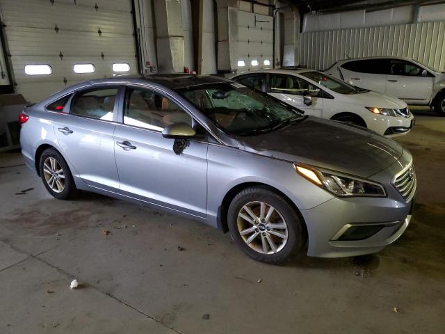 5NPE24AF4HH438187 - 2017 HYUNDAI SONATA SE GRAY photo 4