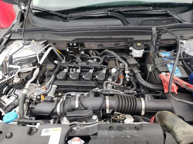 1HGCV1F15NA064977 - 2022 HONDA ACCORD LX SILVER photo 11