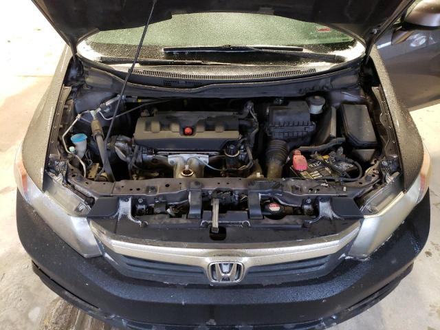 19XFB2F80CE092381 - 2012 HONDA CIVIC EX GRAY photo 11