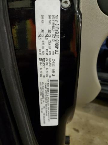 2C4RC1CG2DR588993 - 2013 CHRYSLER TOWN & COU TOURING L BLACK photo 13