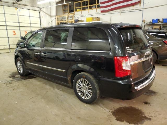 2C4RC1CG2DR588993 - 2013 CHRYSLER TOWN & COU TOURING L BLACK photo 2