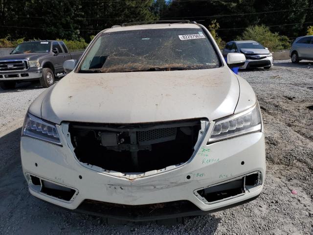 5FRYD4H86EB043063 - 2014 ACURA MDX ADVANCE თეთრი ფოტო 5