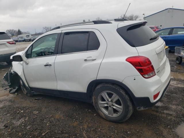 KL7CJLSB2LB005605 - 2020 CHEVROLET TRAX 1LT WHITE photo 2