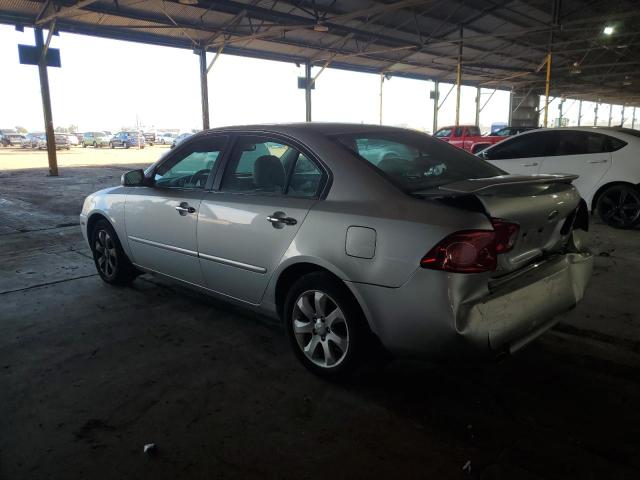 KNAGE124075136483 - 2007 KIA OPTIMA LX SILVER photo 2