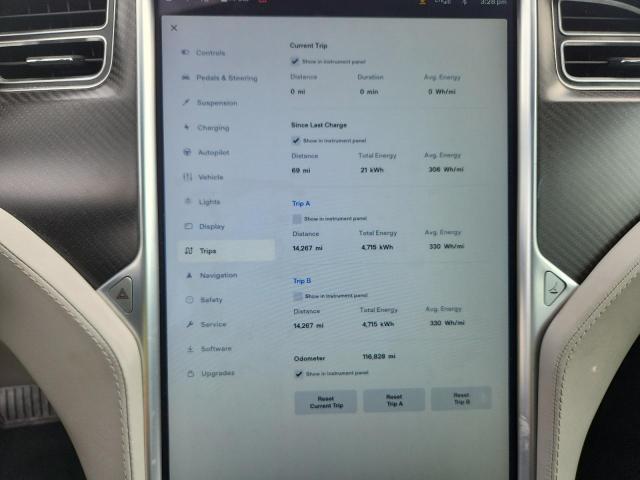 5YJSA1E23GF149911 - 2016 TESLA MODEL S TAN photo 9