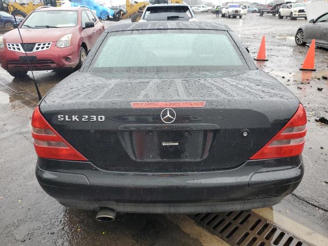 WDBKK47F4YF165495 - 2000 MERCEDES-BENZ SLK 230 KOMPRESSOR BLACK photo 6