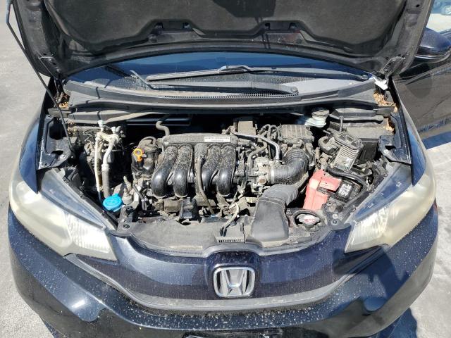 JHMGK5H54GX018510 - 2016 HONDA FIT LX შავი ფოტო 11