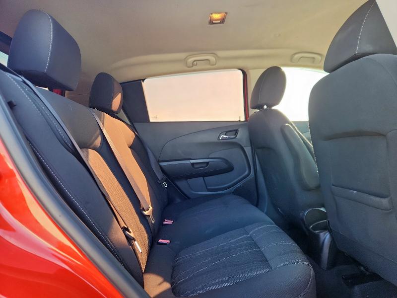 1G1JC6SH8C4105800 - 2012 CHEVROLET SONIC LT 红色 照片 10