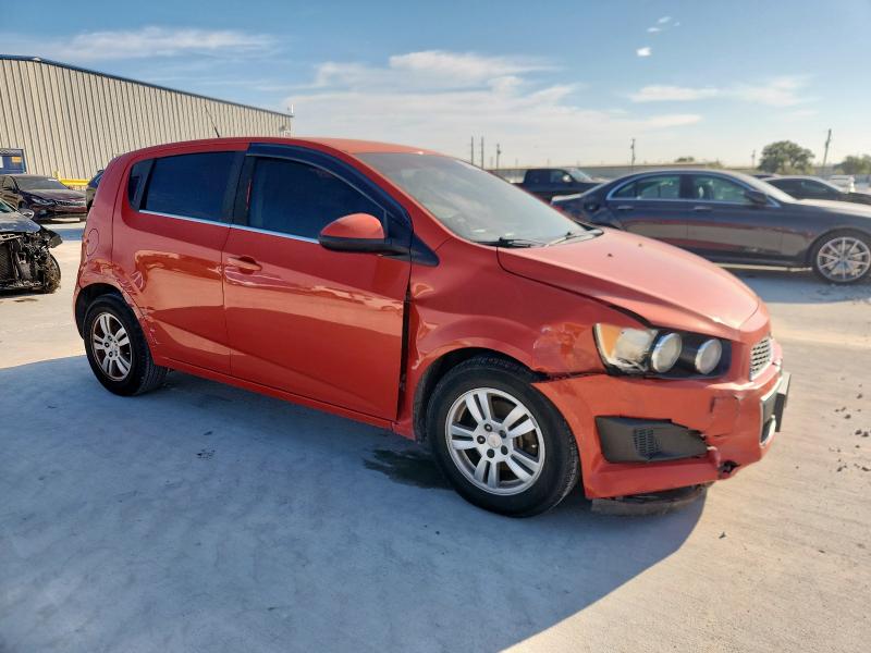 1G1JC6SH8C4105800 - 2012 CHEVROLET SONIC LT 红色 照片 4